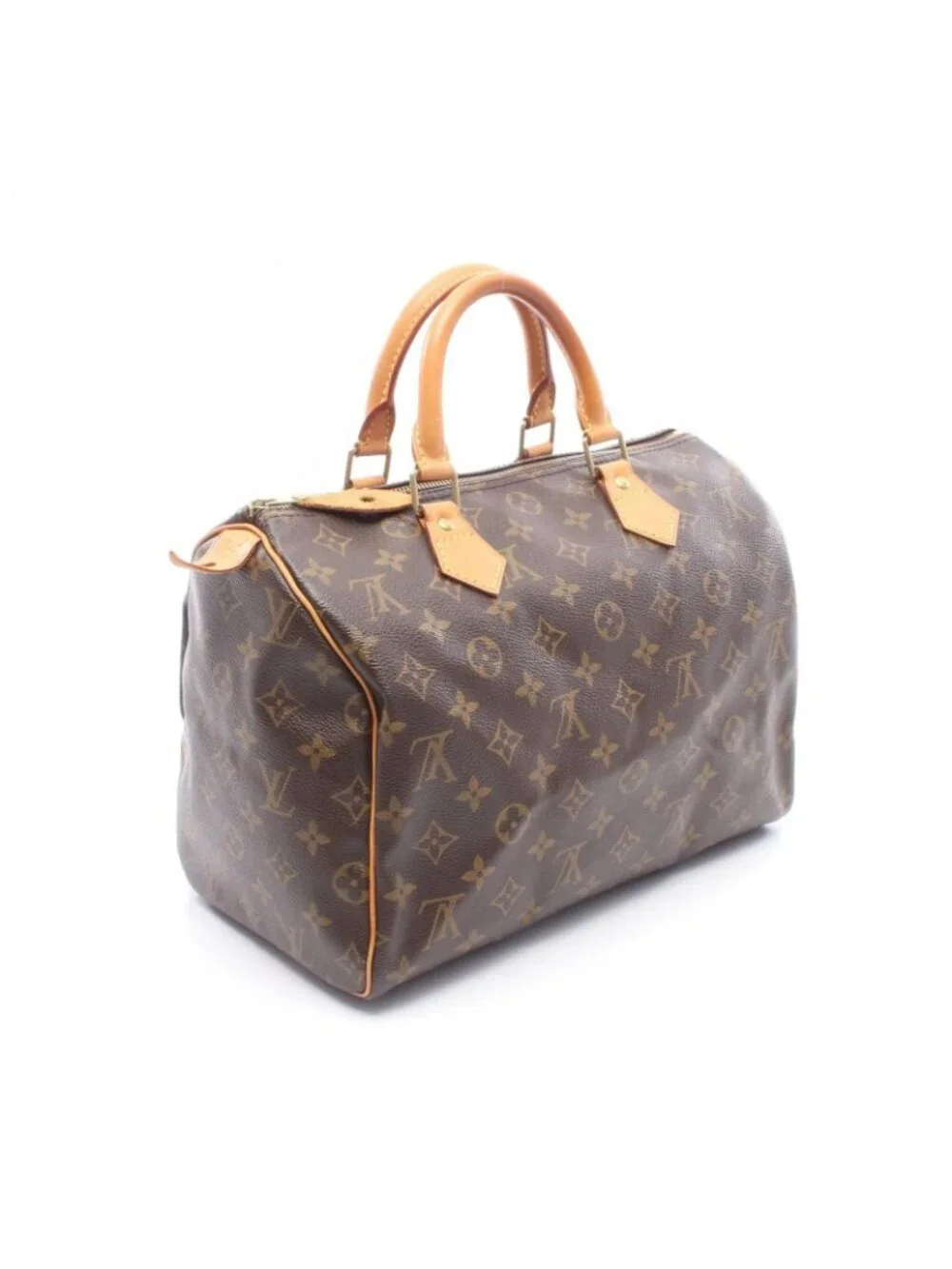 Louis Vuitton Handbag Speedy 30 Canvas Leather